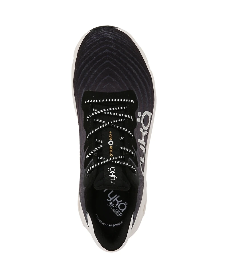 Ryka Premium Women's Devotion X Max Plus Lace Up Walking Sneakers
