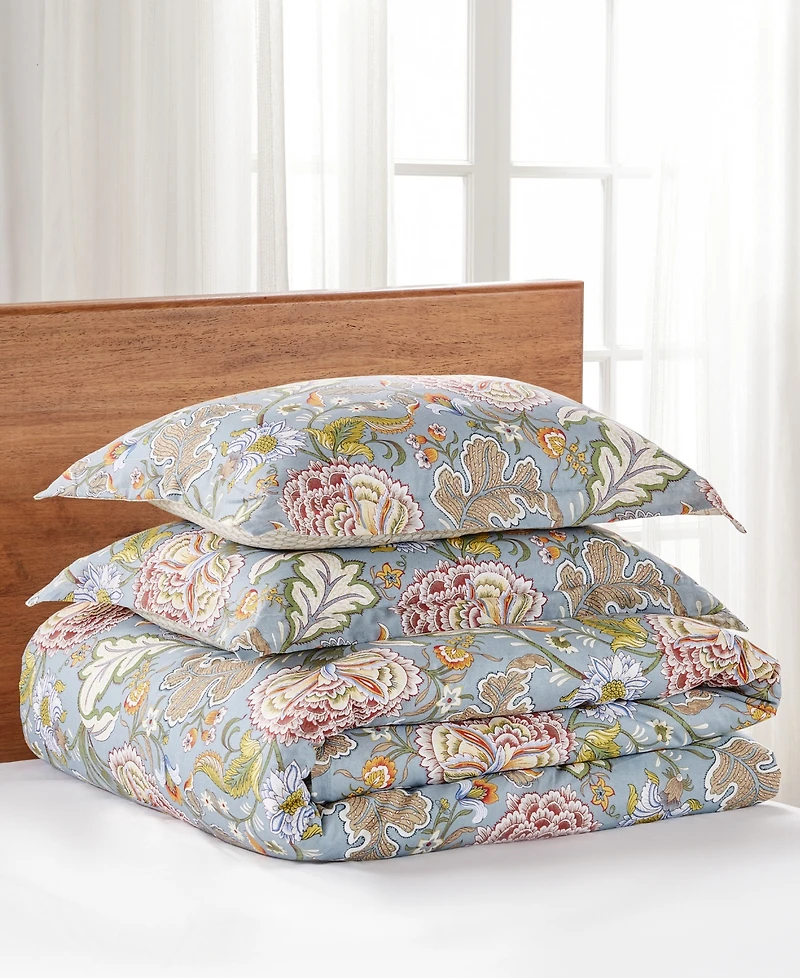 Levtex Angelica Reversible 3-Pc. Comforter Set, Full/Queen