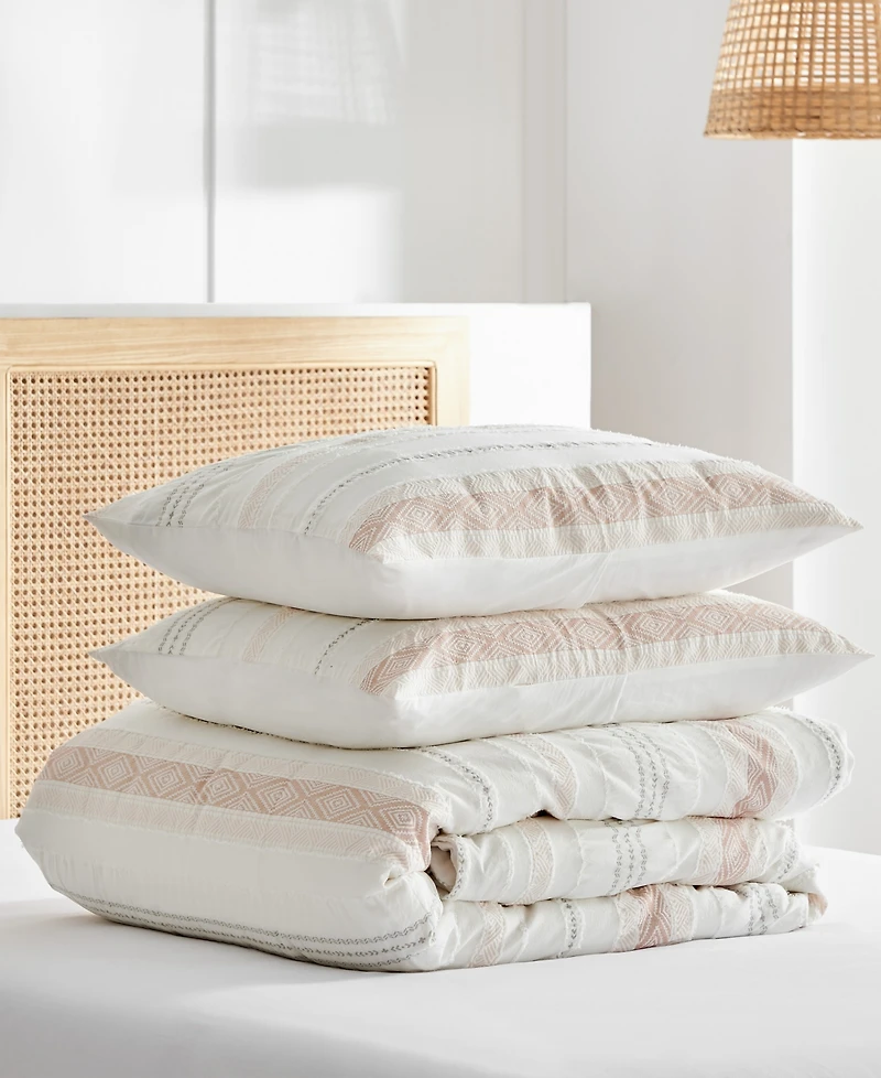 Levtex Pickford Tribal Stripe 3-Pc. Comforter Set, Full/Queen