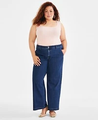 Style Co Womens High Rise Wide Leg Jeans 2 28w Created For Macys
