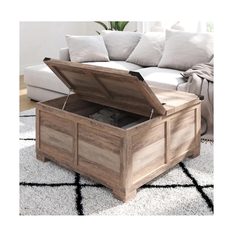 Green River Farmhouse Storage Coffee Table