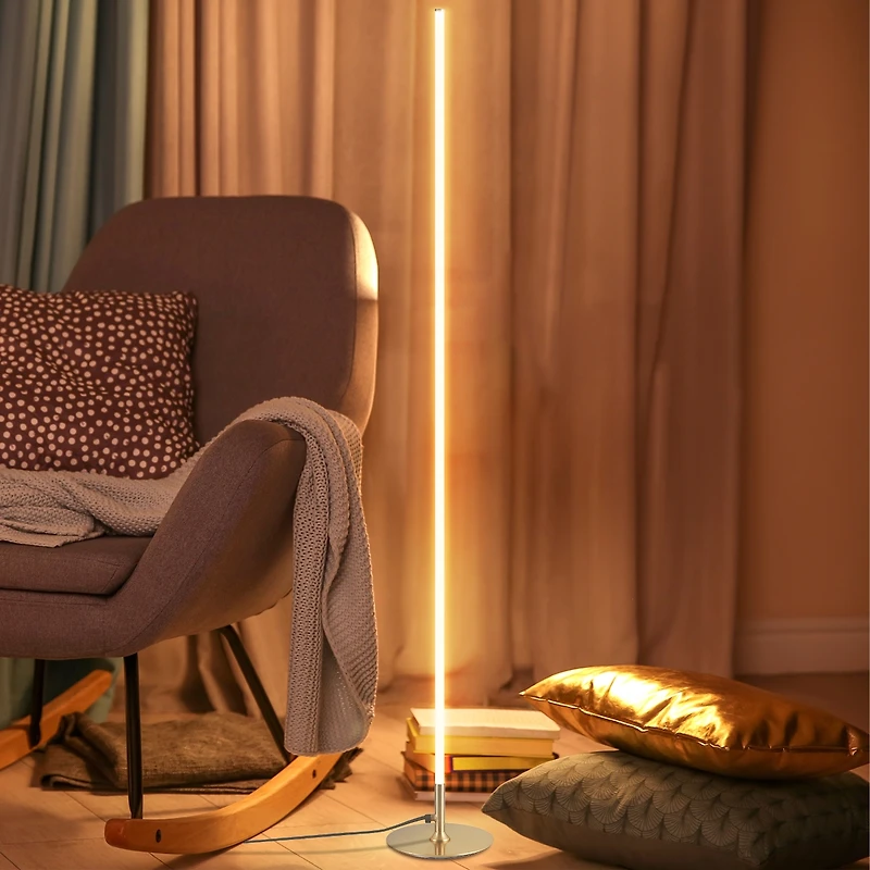 Jonathan Y Iris Led Integrated Floor Lamp