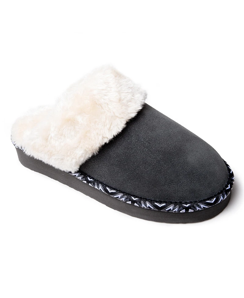 Minnetonka Women's Cerise Plush Slippers