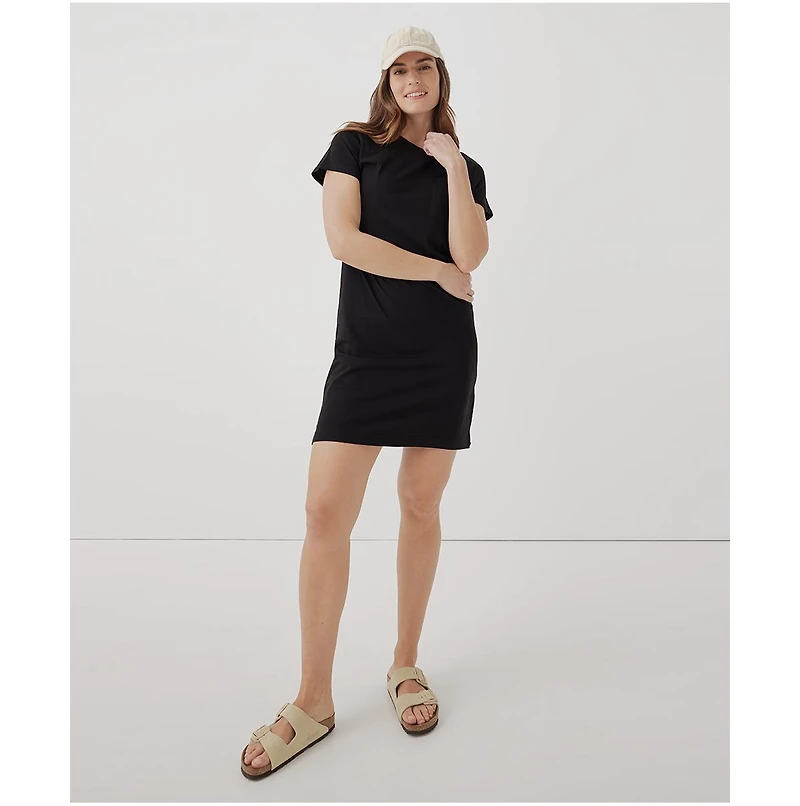 Pact Women's Organic Cotton Softspun Tee Dress