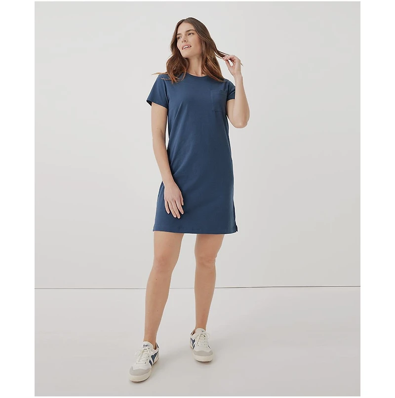 Pact Women's Organic Cotton Softspun Tee Dress