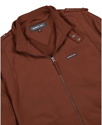 Members Only Men's Soft Suede Leather Iconic Jacket