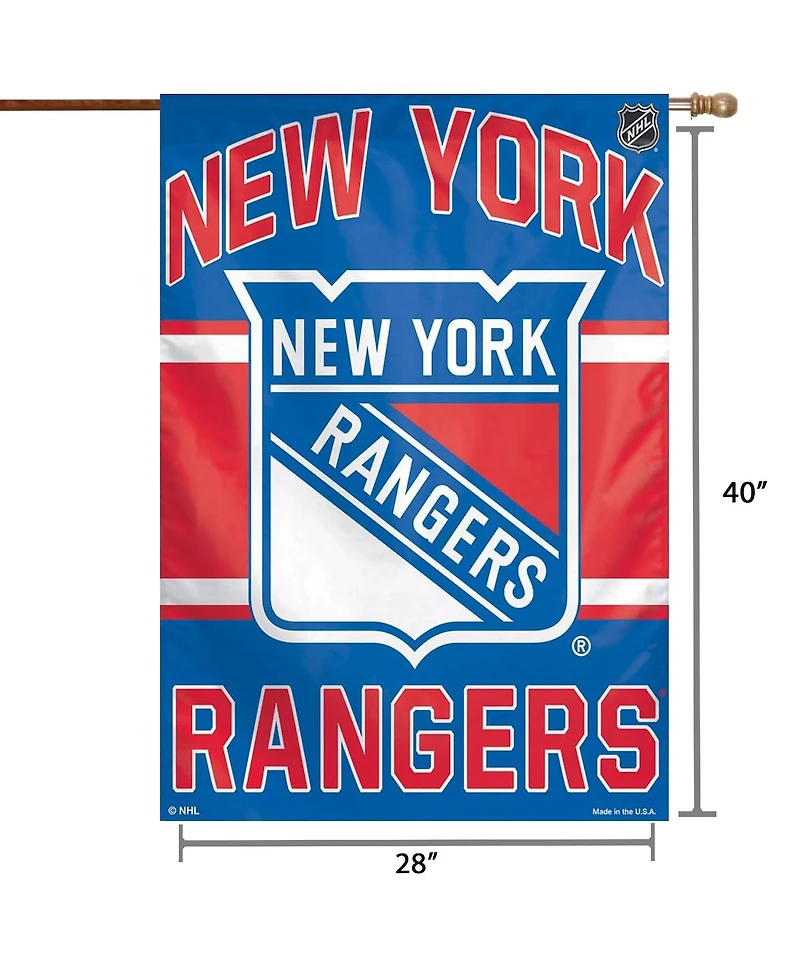 Wincraft New York Rangers 28" x 40" Primary Logo Single-Sided Vertical Banner
