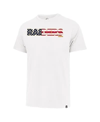 47 Men's White Las Vegas Raiders Flag Script Franklin T-Shirt