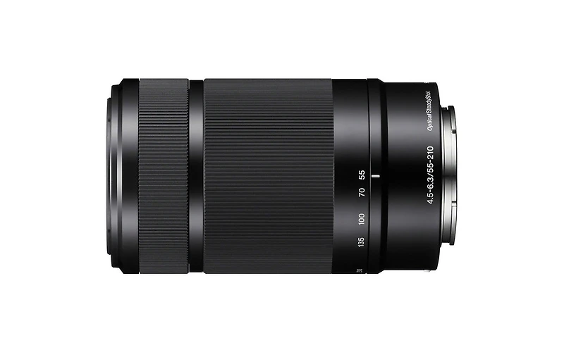 Sony E 55-210mm f/4.5-6.3 Oss Lens for Sony E, Black