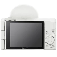 Sony Zv-1F Vlogging Camera, White