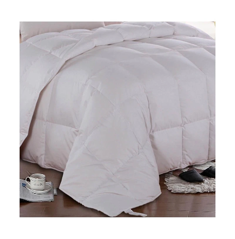 Egyptian Linens Goose Down Comforter – Light-Medium Fill Weight, King/California King