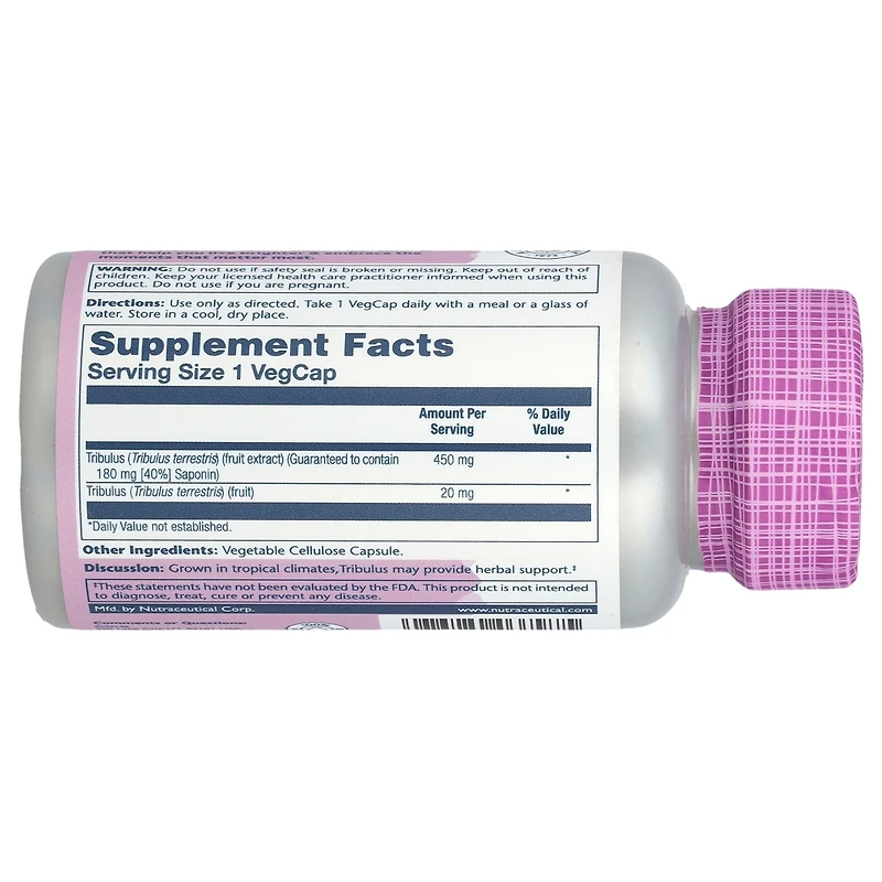 Solaray Vital Extracts Tribulus - 60 VegCaps
