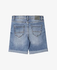 Cultura Big Boys Roll-Up Denim Shorts 2-Pack