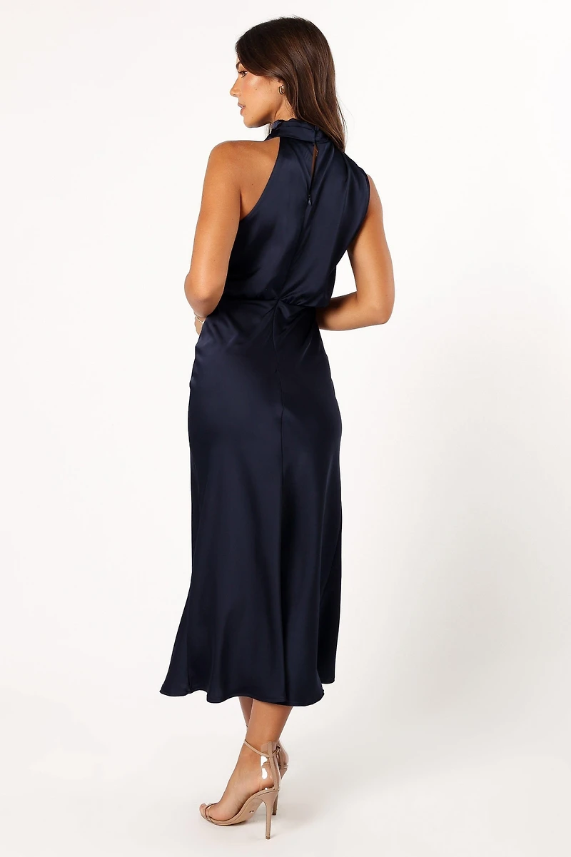 Petal and Pup Women's Anabelle Halter Neck Midi Dress