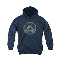 Batman Boys The Youth City Of Gotham Pull Over Hoodie / Hooded Sweatshirt