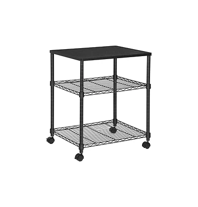 Slickblue 3-Tier Rolling Printer Cart