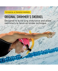 Finis Original Swimmers Snorkel - Junior, Adjustable, Purge Valve