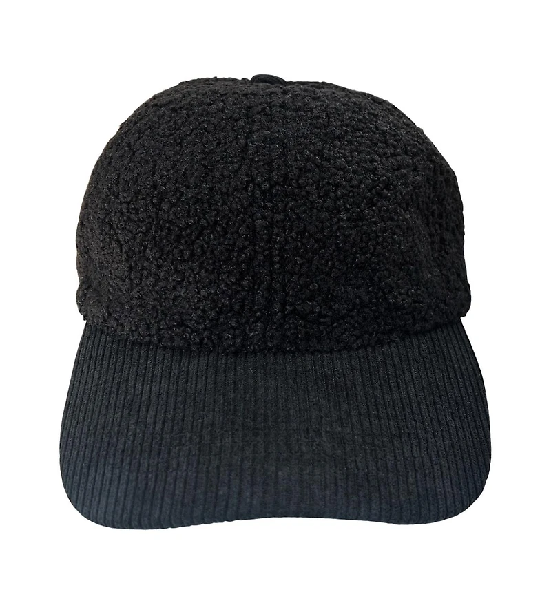 Corduroy Hat - Black