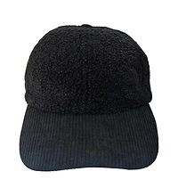 Corduroy Hat - Black