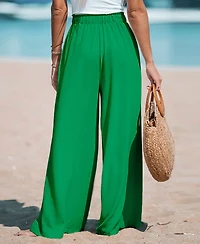 Cupshe Women's Summer Lovin Drawstring Wide-Leg Pants