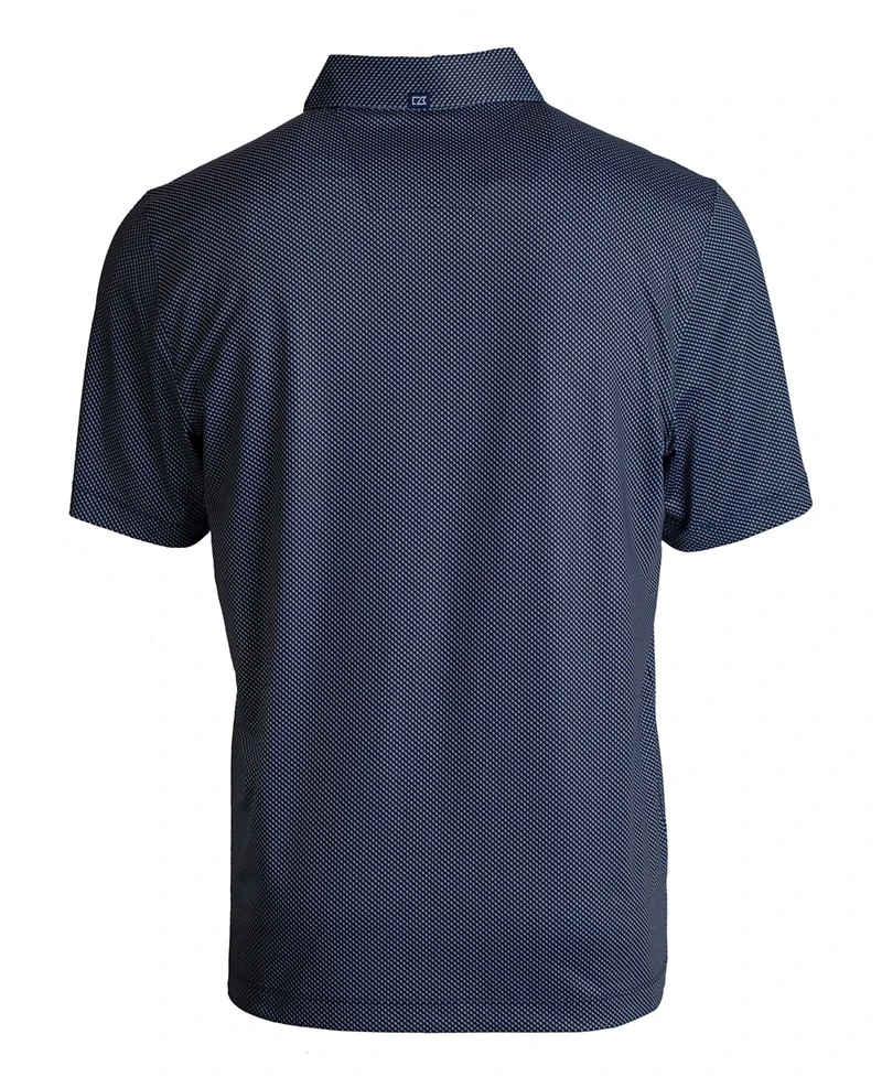 Cutter & Buck Pike Eco Symmetry Print Stretch Recycled Mens Big Tall Polo Shirt