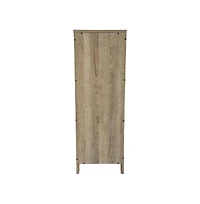 Merrick Lane Delilah 2 Drawer Bathroom Storage Cabinet Organizer With Open Display Shelf