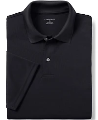 Lands' End Men's Short Sleeve Polyester Polo