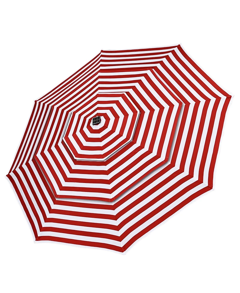 3-Tier Patio Umbrella Replacement Canopy Market Table Top Sunshade Cover