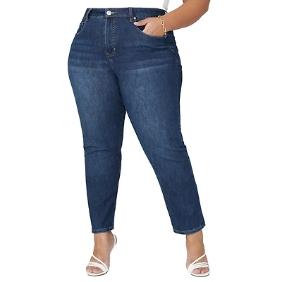 Eloquii Plus The Leigh Super Stretch Slim Leg Jean