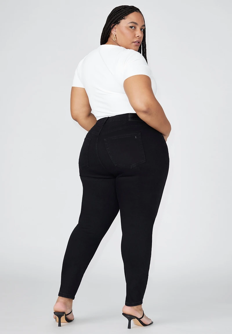 Eloquii Plus Size The Morgan Super Stretch Skinny Leg Jean