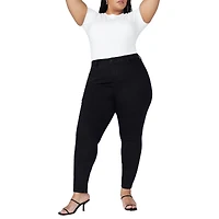 Eloquii Plus Size The Morgan Super Stretch Skinny Leg Jean