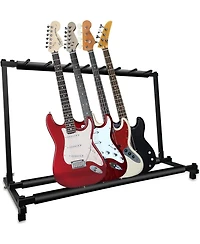 5 Core Guitar Rack Stand • 7 Multi Guitars Holder Storage Stands for Acoustic Electric and Bass Soporte Para Guitarra - GRack 7N1
