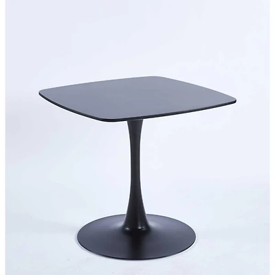 Streamdale Furniture Special Dining Table, Mdf Dining Table, Kitchen Table, Black, Executive Desk