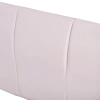 Streamdale Furniture Upholstered Bed with Desk & Stool