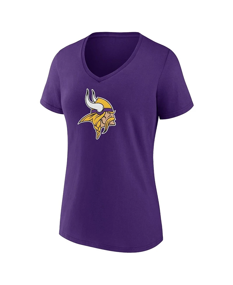 Fanatics Women's Branded Purple Minnesota Vikings Mother's Day V-Neck T-Shirt