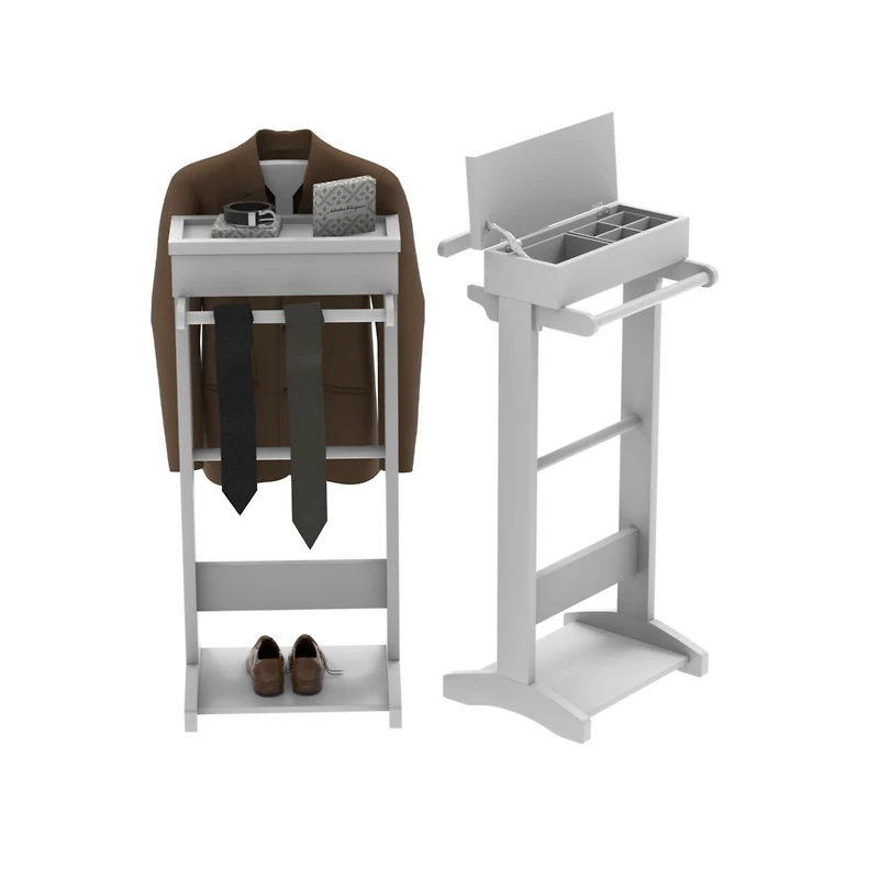 Streamdale Portable Garment Rack with Storage