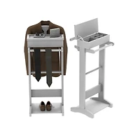 Streamdale Portable Garment Rack with Storage