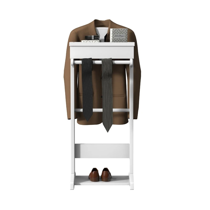 Streamdale Portable Garment Rack with Storage