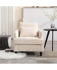 Streamdale Wood Frame Armchair
