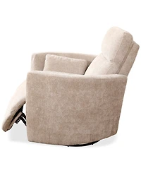 Gardley 38" Fabric Power Swivel Recliner, Created for Macy's