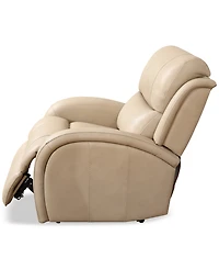 Kellet 33" Leather Power Recliner, Created for Macy's