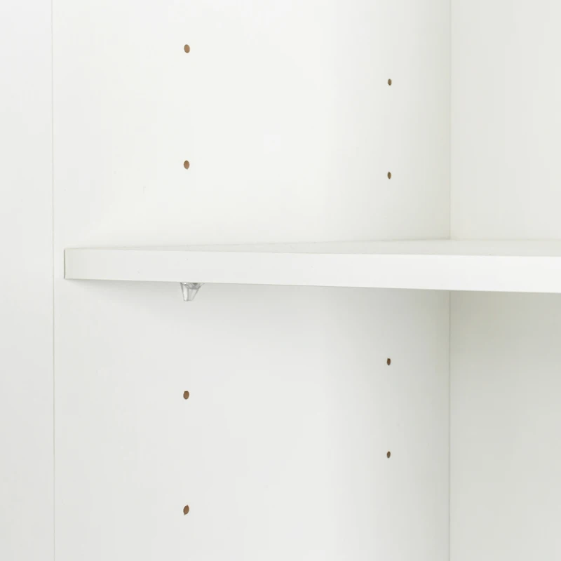 Streamdale White Wall-Mounted Storage Cabinet, 71"H