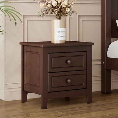 Streamdale Mid-Century Nightstand with Drawer