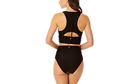 Coppersuit Women's Banded Halter Longline Bra Top