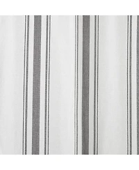 Lush Decor Farmhouse Stripe Yarn Dyed Cotton Window Curtain Panels