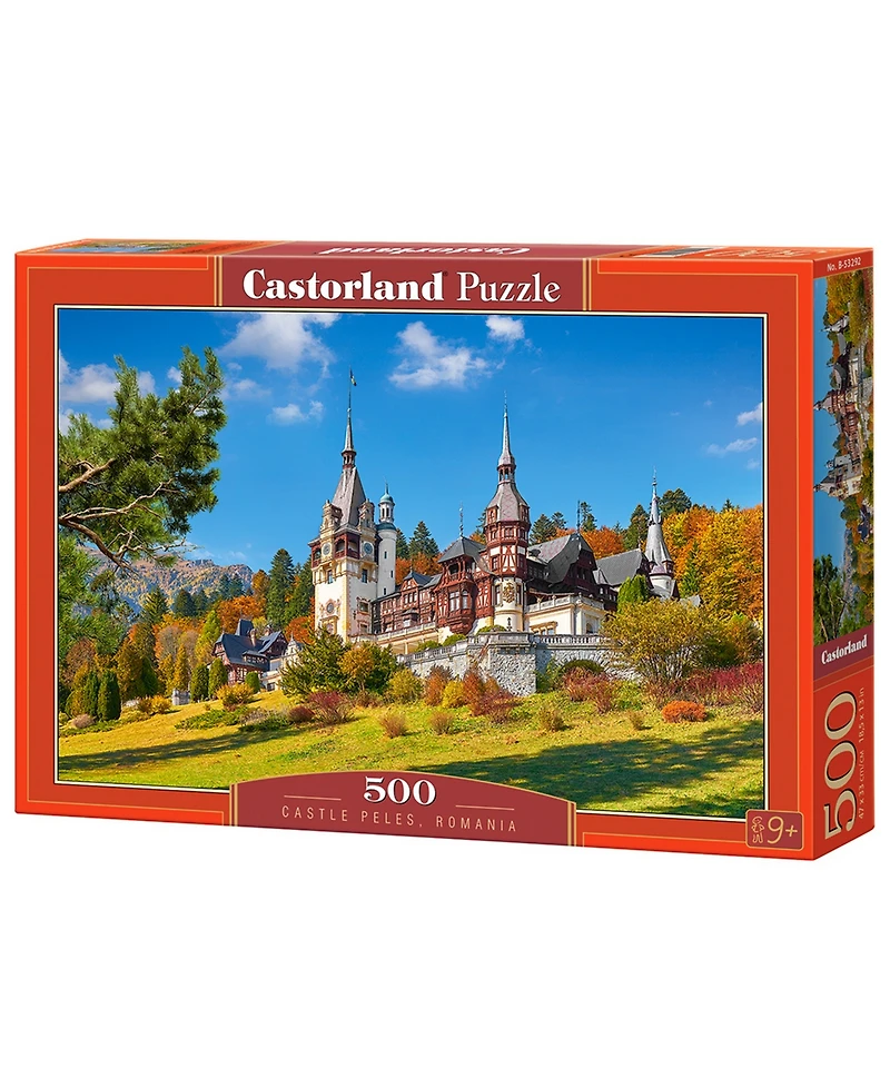 Castorland Castle Peles, Romania 500 Piece Jigsaw Puzzle