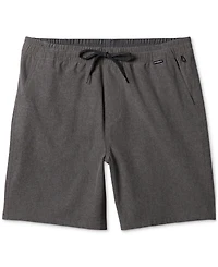 Quiksilver Men's Hybrid Taxer Heather Amphibian 18" Shorts