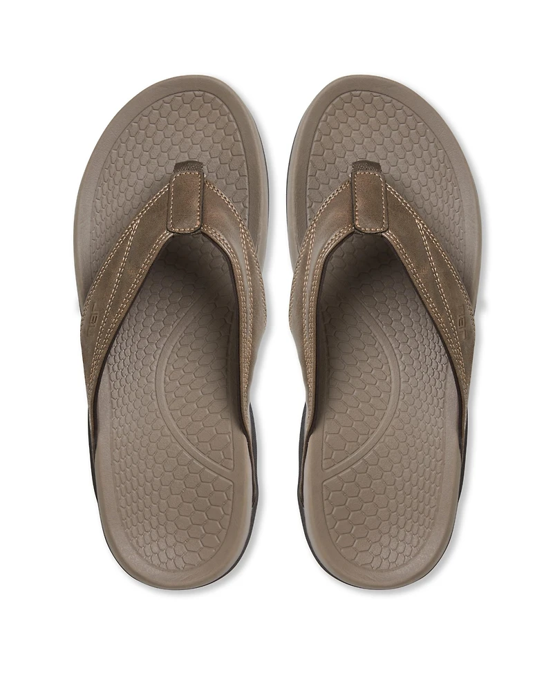 Jbu Men's Milo Comfort Slip On Thong Sandal