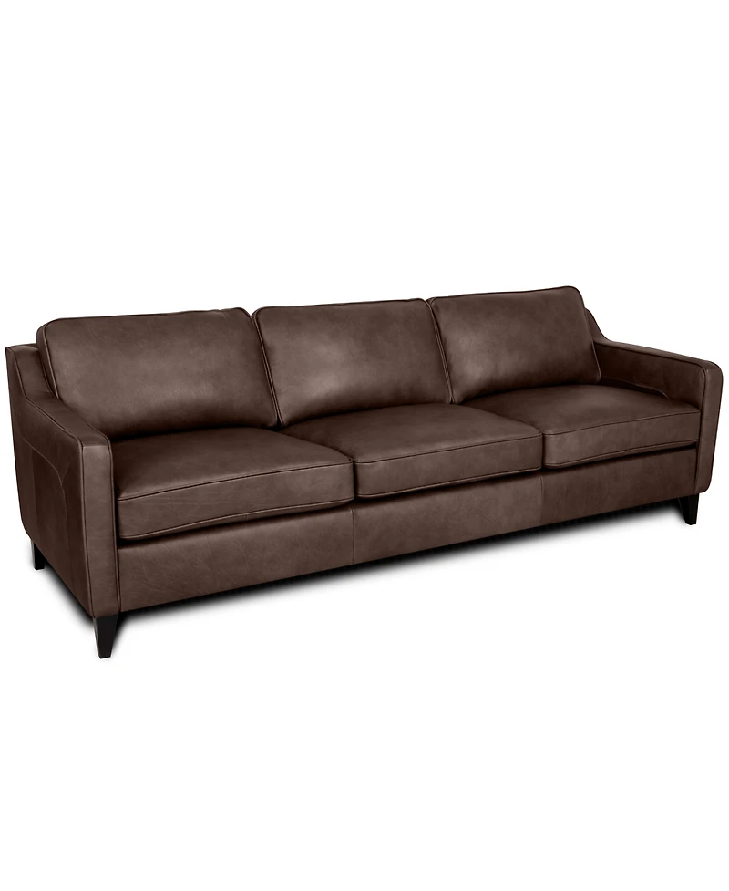 Rutherford Home Bari 92" Leather Sofa