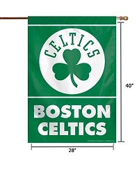 WinCraft Boston Celtics 28" x 40" Primary Logo Single-Sided Vertical Banner